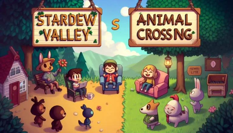 Stardew vs Animal Crossing